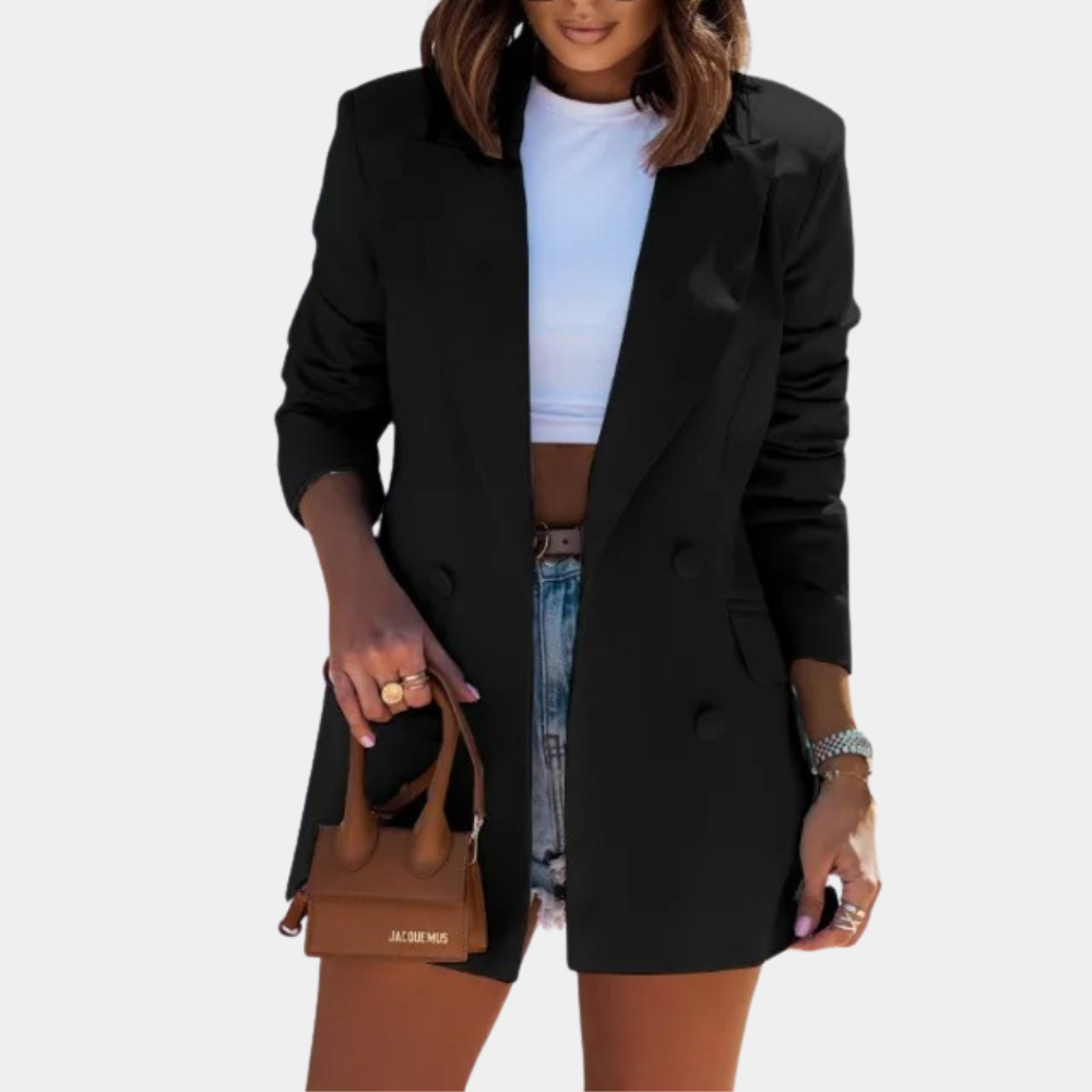 Blazer long pour femmes - Design confortable et élégant