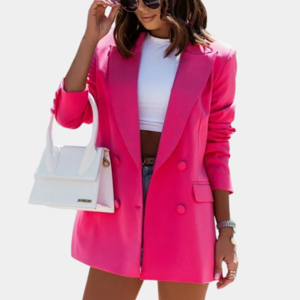 Blazer long pour femmes - Design confortable et élégant