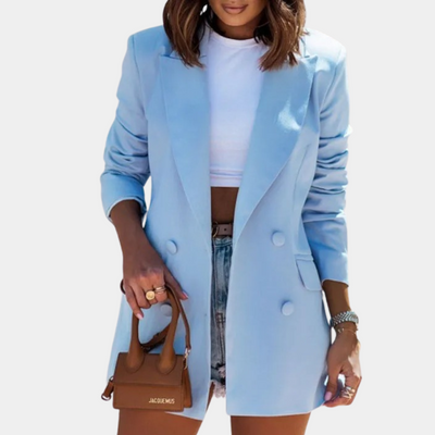 Blazer long pour femmes - Design confortable et élégant