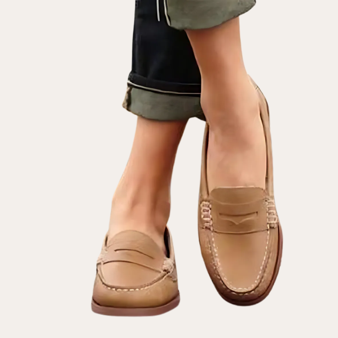 Loafer ortopedic din piele pentru femei Pantofi confortabili