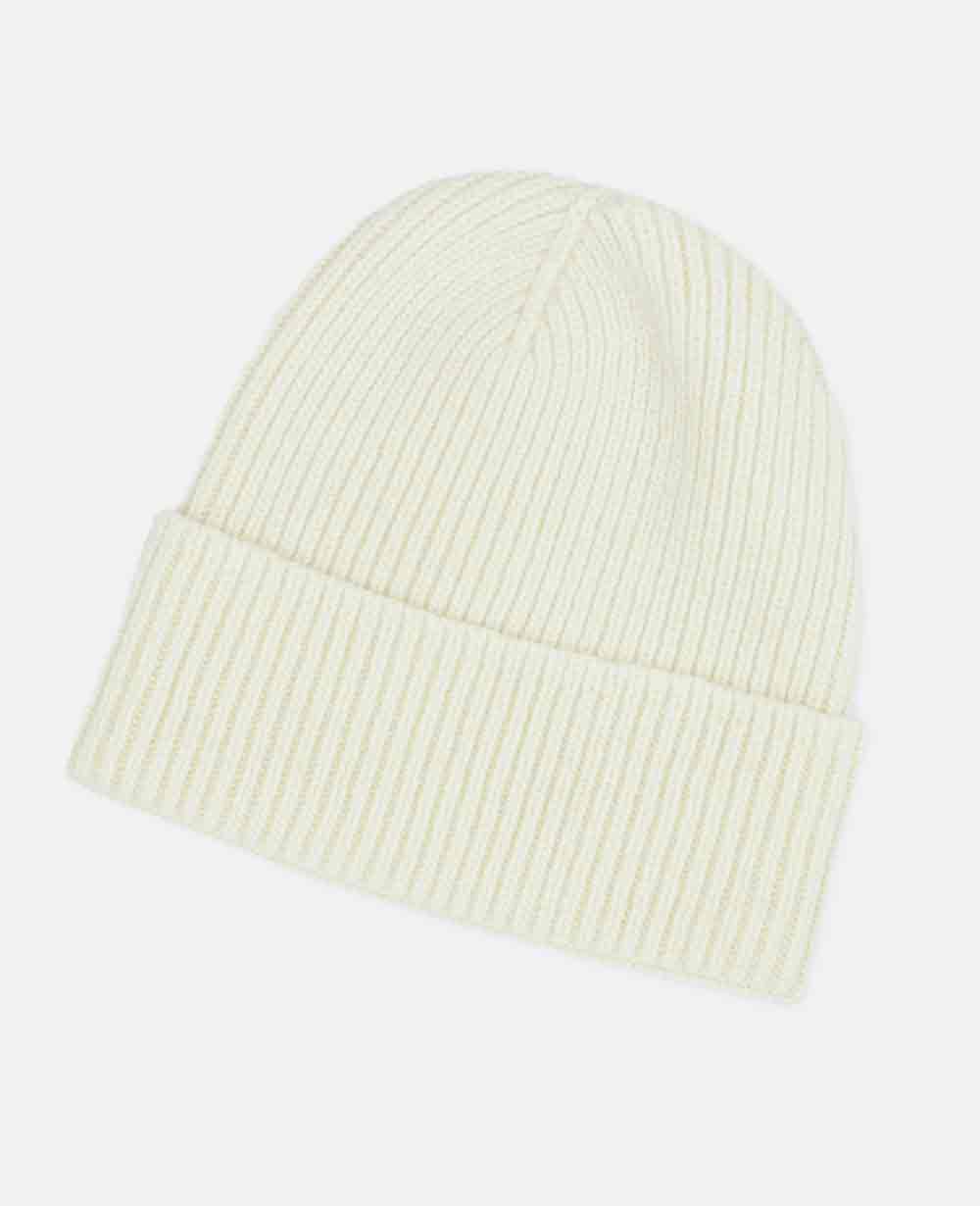 Bonnet en cachemire "Lille" Écru