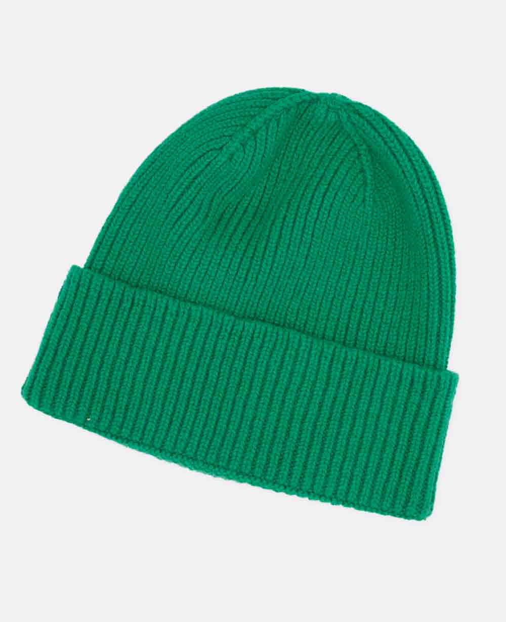Bonnet en cachemire "Lille" Emerald