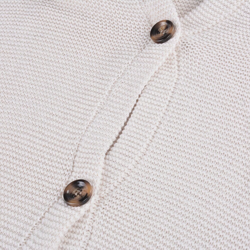 Cardigan con cappuccio da donna