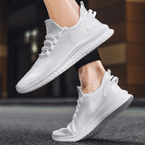 Zapatos ligeros de hombre con plantilla ortopédica.