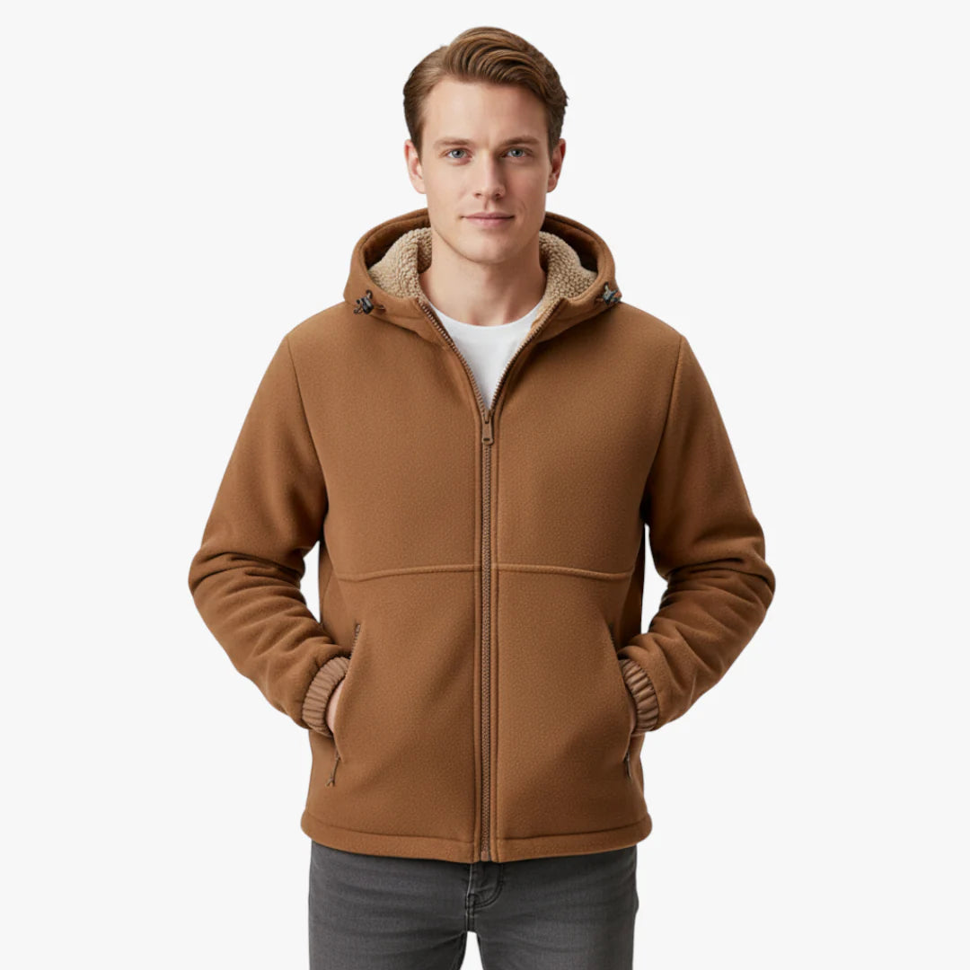 Kai | Men's lined hooded jacket