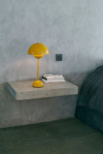 Umbrilight - Lampe de table avec abat-jour rétro