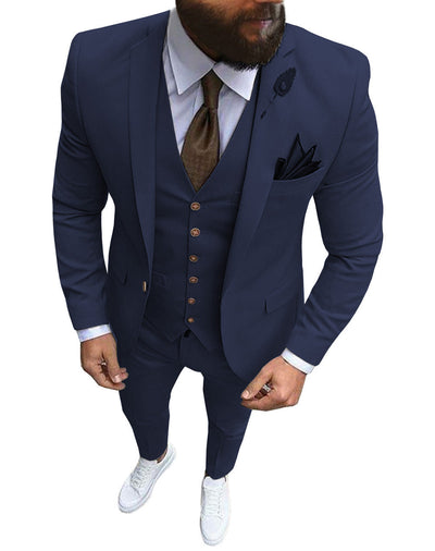 Costume classique pour hommes - Vêtements de cérémonie confortables pour hommes