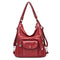 ODALIS - Borsa a mano con tracolla in pelle e tasche multiple