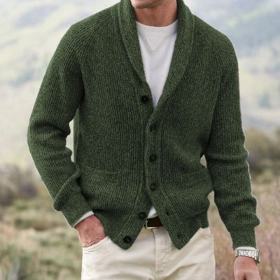Hommes Laine Heritage V-Col Vest