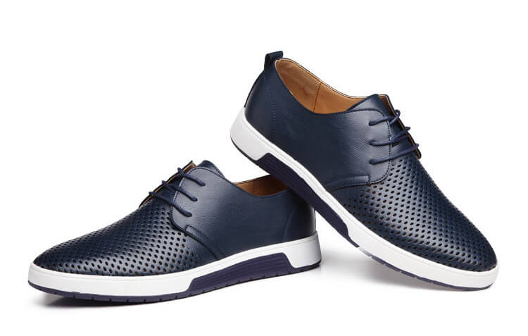 Chaussures Oxford en cuir décontracté