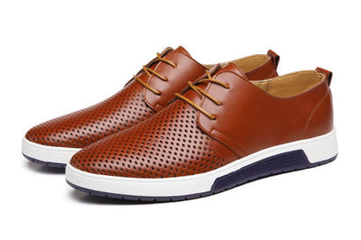 Chaussures Oxford en cuir décontracté