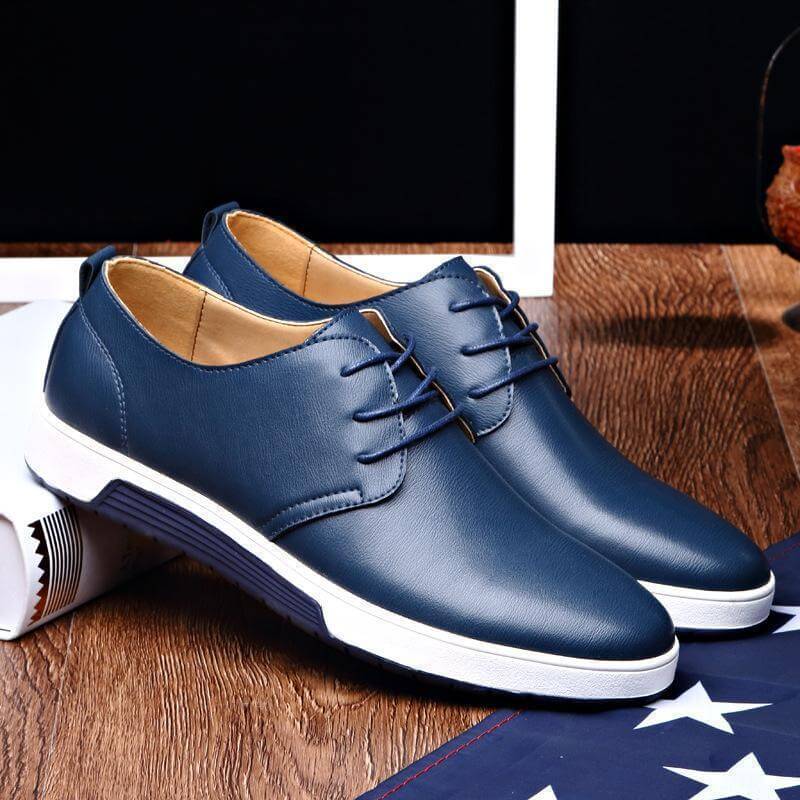 Chaussures Oxford en cuir décontracté