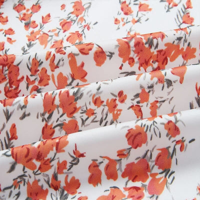 Veste bomber avec motif floral