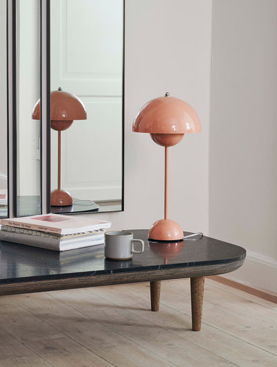 Umbrilight - Lampe de table avec abat-jour rétro