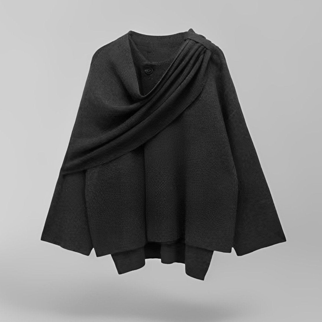 Veste cape élégante et souple pour femmes