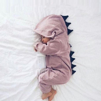 Baby Cotton Dinosaur Romper Set