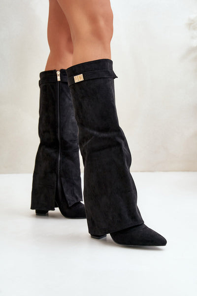 Apollonia |  Bottes Chic à Femmes Hauteur de Genou
