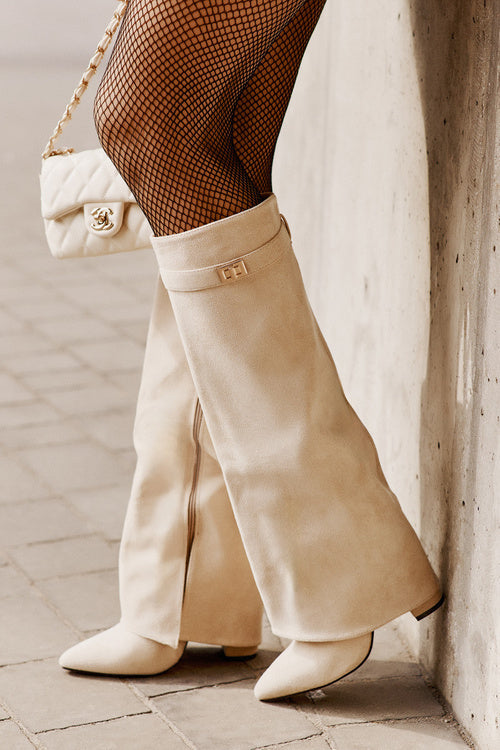 Apollonia |  Bottes Chic à Femmes Hauteur de Genou