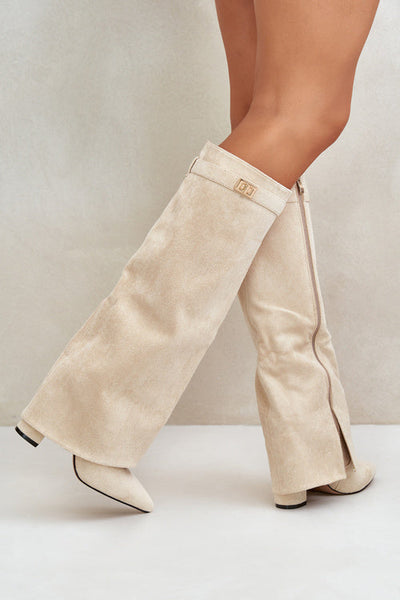 Apollonia |  Bottes Chic à Femmes Hauteur de Genou