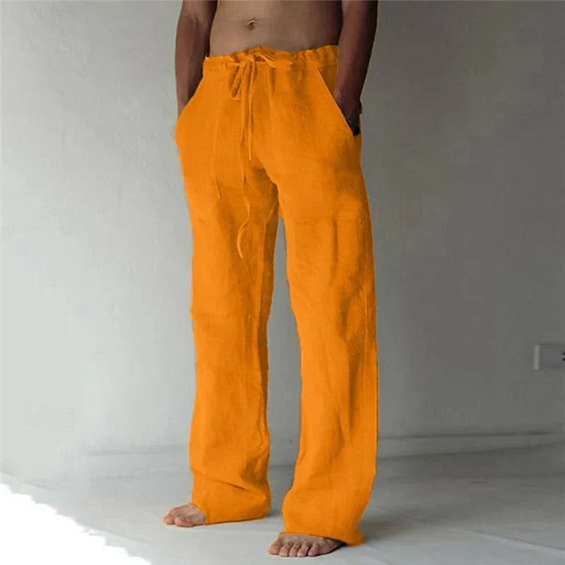 Arthur - pantalon large en lin pour homme