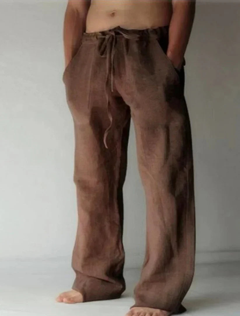 Arthur - pantalon large en lin pour homme