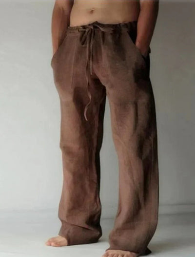 Arthur - pantalon large en lin pour homme