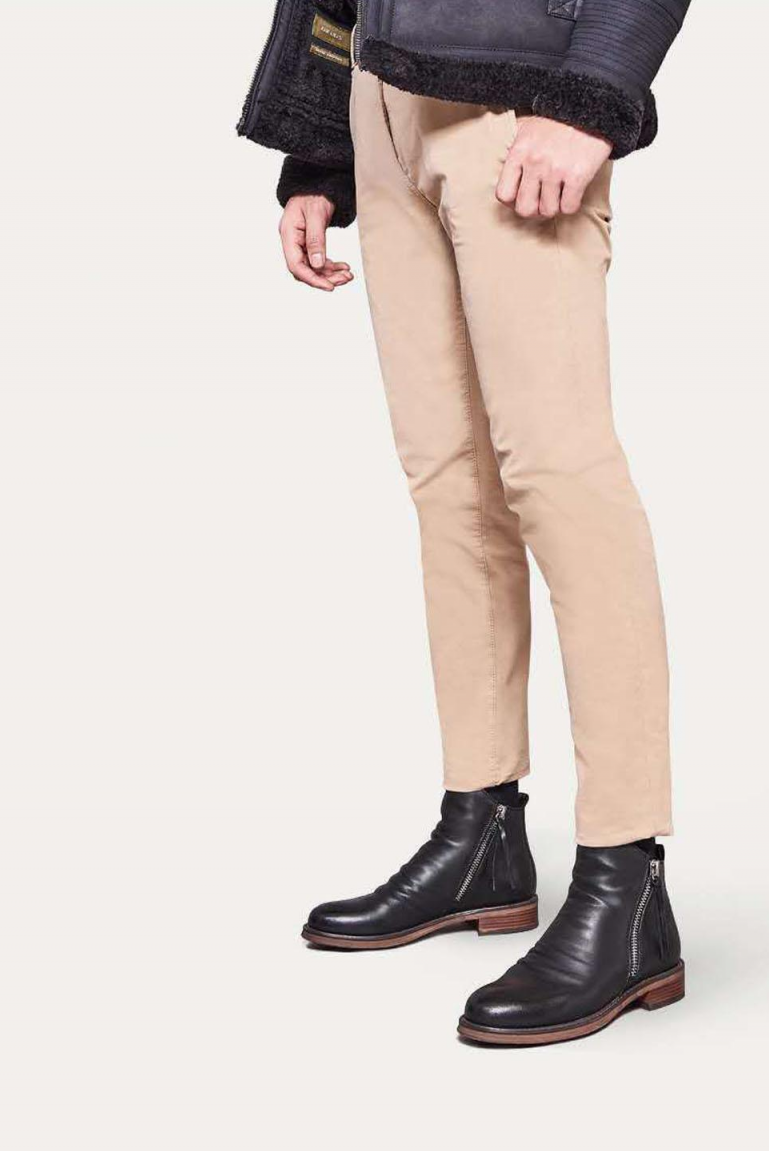 Bottes en cuir pour femmes avec semelle antidérapante et design élégant