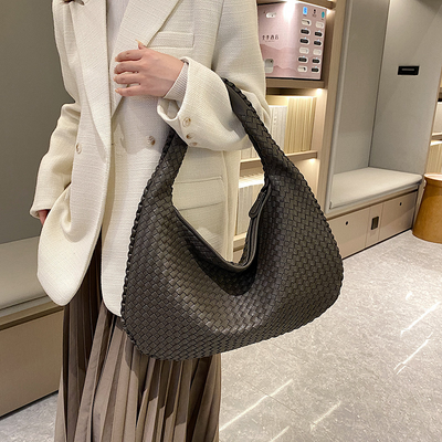 Delina - Sac à main tressé de luxe