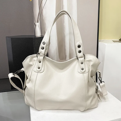 Lunelle - Grand sac à main en cuir souple
