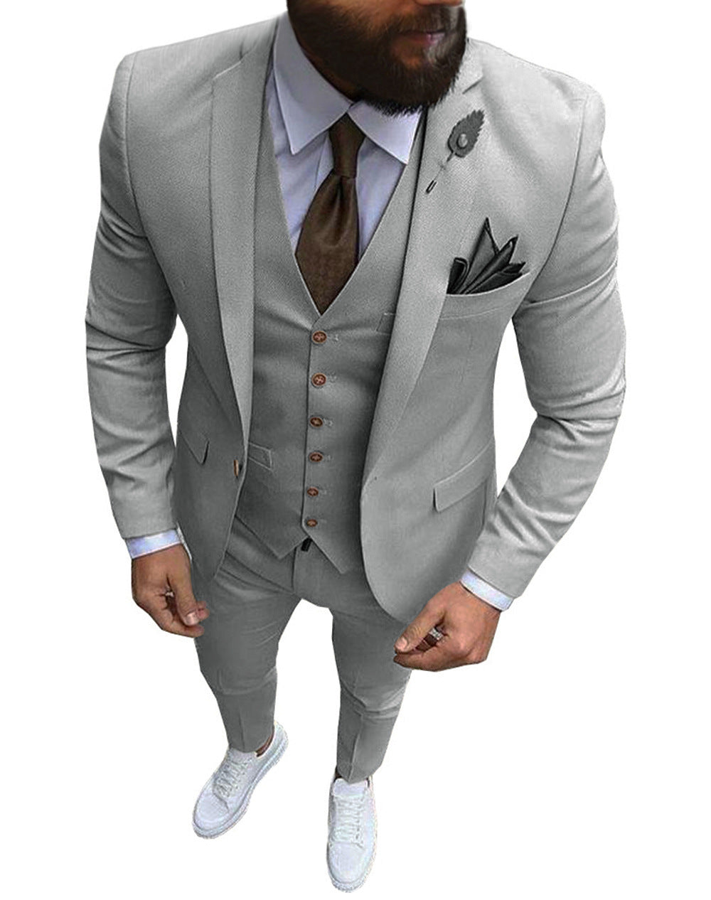 Costume classique pour hommes - Vêtements de cérémonie confortables pour hommes