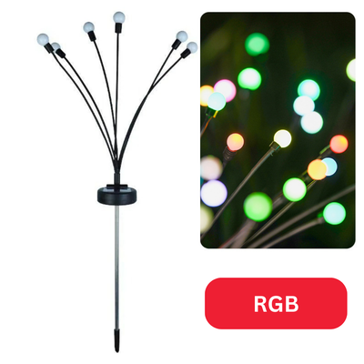 Ampoules solaires LED Solaris pour jardin mobile