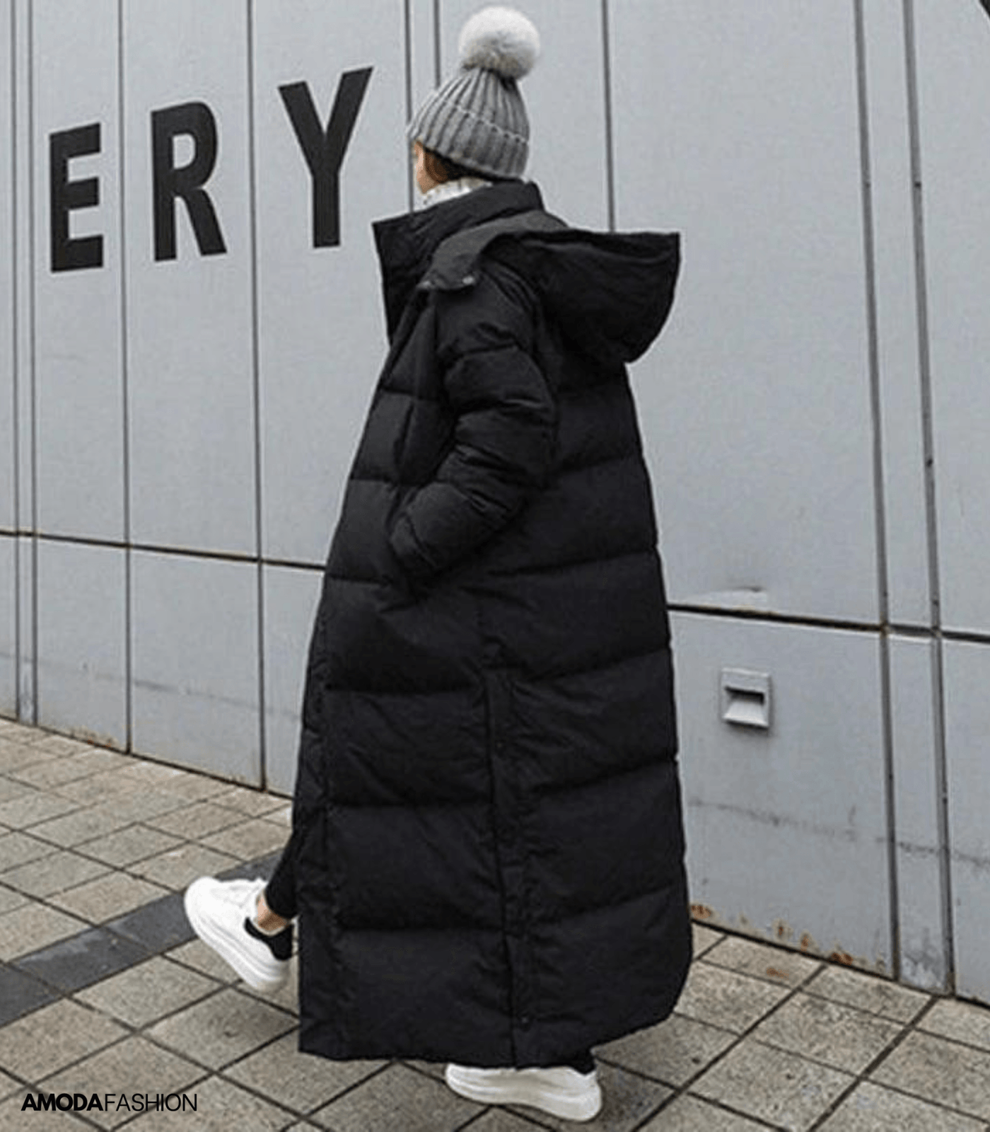 Manteau d'hiver parka surdimensionné pour femmes