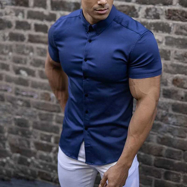 Vince - Chemise ajustée avec fermeture à boutons