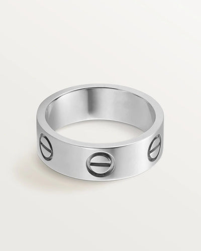 Aria - Bague unisexe Argent Taille 1 Alliage de zinc