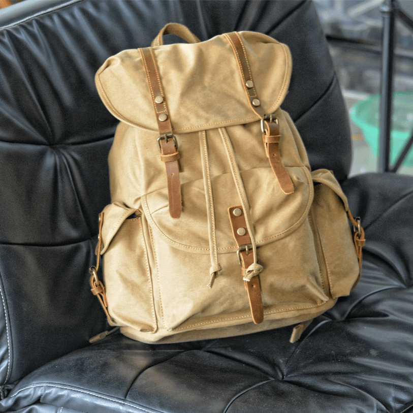 WessPack | Military canvas backpack | Robust and reliable | Backpack