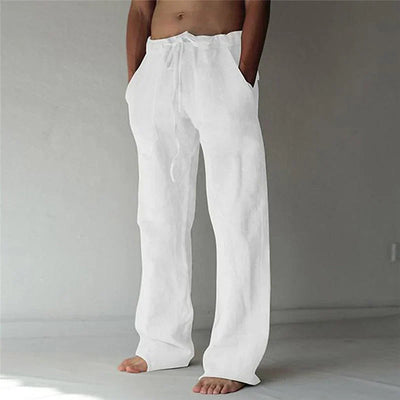 Arthur - pantalon large en lin pour homme