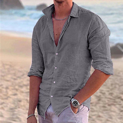 Zander | Chemise en lin pour homme | Léger, respirant & élégant