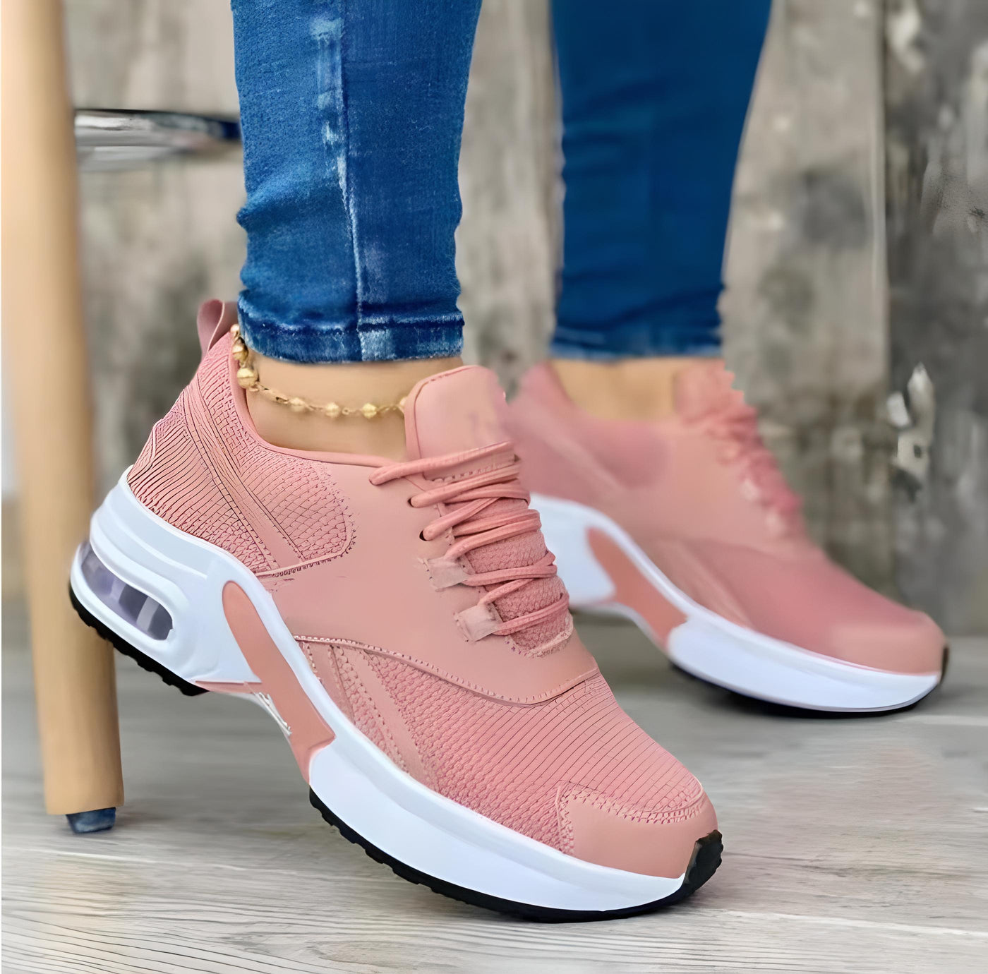 Luna - Zapatillas deportivas ergonómicas informales para mujer