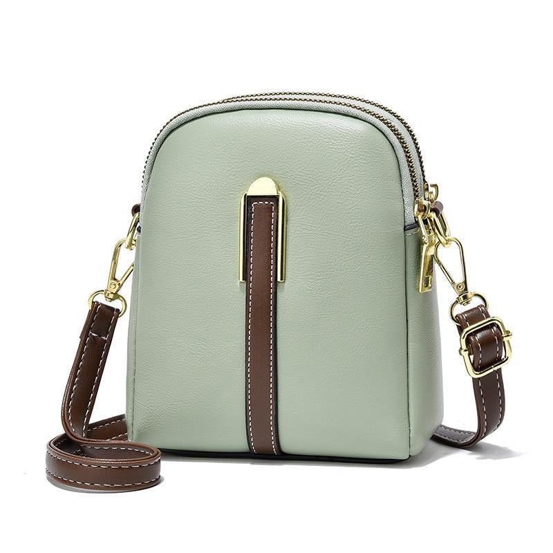 Sac bandoulière à blocs de couleurs