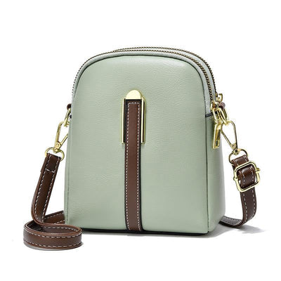 Sac bandoulière à blocs de couleurs