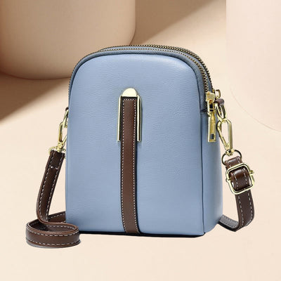 Sac bandoulière à blocs de couleurs