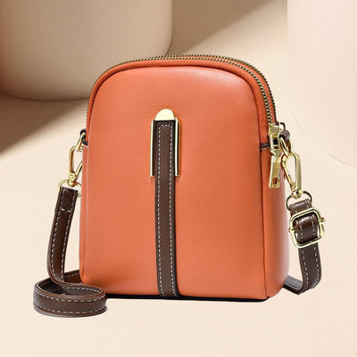 Sac bandoulière à blocs de couleurs