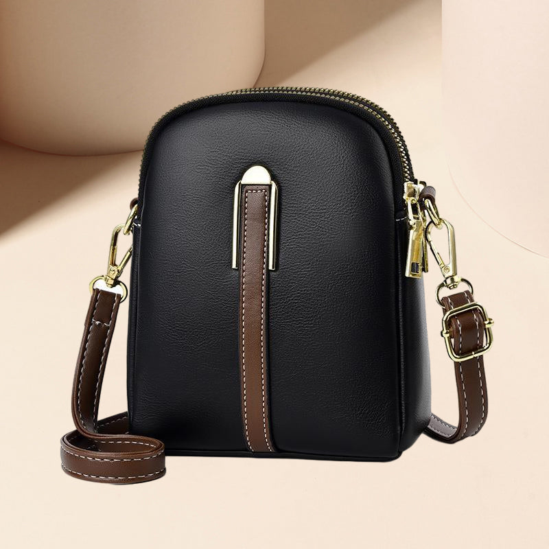 Sac bandoulière à blocs de couleurs