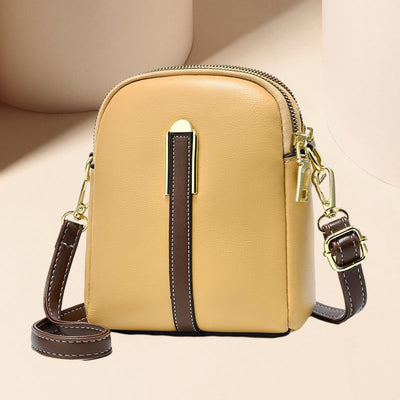Sac bandoulière à blocs de couleurs